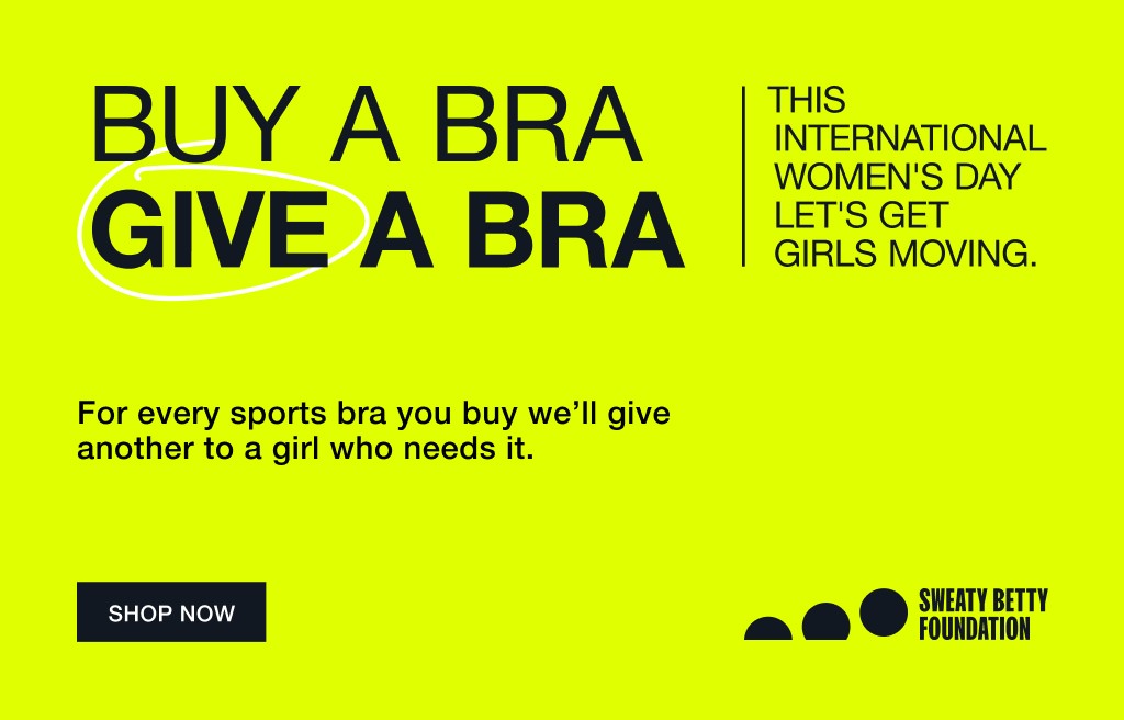 This International Women's Day, for every bra you buy, we will